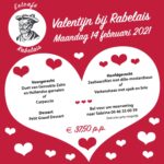 Valentijn bij eetcafe Rabeleis in Maarssen